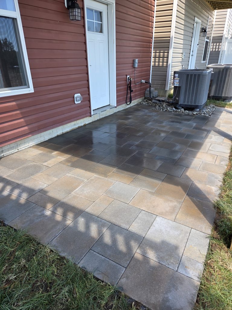 Completed Belgard Patio Installation In White Marsh, Maryland